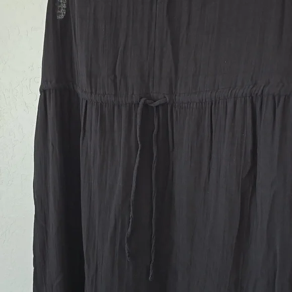 NWOT 100% Cotton black Time And Tru Gauze Dress Size 3x - Picture 2 of 3
